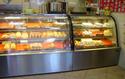 New! Cooltech Counter Curved Glass Dry Bakery Disp