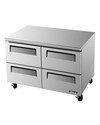 Turbo Air TUR-48SD-D4 48" 4 Drawer Undercounter Co