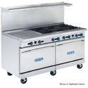 Royal 6 Burner Range 24"Griddle RR-6G24 Gas, 60" w