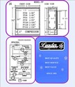 New! Leader 1 Swing Glass Door Freezer,Merchandise