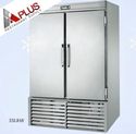 New! Leader 2 Solid Door Reach in Cooler,Refrigera