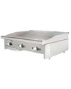 Radiance 36"W Countertop Gas or LP Griddle Manual 