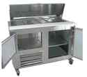 New! Cooltech 1-1/2 Door Refrigerated Sandwich Pre