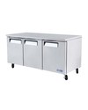 Turbo Air MUR-72 Undercounter 3 Door Cooler Refrig