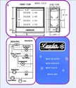 New! Leader 1 Solid Door Reach in Cooler,Refrigera