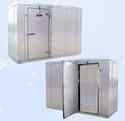 New! Leader 8 X 8 Walk In Freezer with Floor 7' 6"