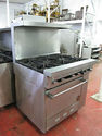 US Range 6 Burner Gas Range with Stardard Oven S-6