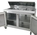 New! Cooltech 2 Door Refrigerated Sandwich Prep Ta