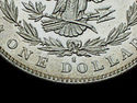 1884-S GEM BU SILVER MORGAN DOLLAR - BEAUTIFUL STR