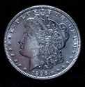 1896 CH GEM BU SILVER MORGAN DOLLAR PROOFLIKE MIRR