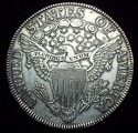 1807 DRAPED BUST SILVER HALF DOLLAR EF XF++/AU DET