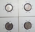 Set of 7 SILVER MERCURY DIMES All Dif Dates 1917 -