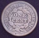 1846 BRAIDED HAIR CORONET LARGE CENT NICE DETAIL