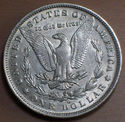 1890 O  AU DETAIL SILVER MORGAN DOLLAR - OLD US Au