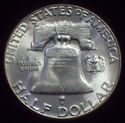 1957 - P BU SILVER FRANKLIN HALF DOLLAR - Full Bel