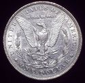 1897 - P  BU SILVER MORGAN DOLLAR - VERY LOW MINTA