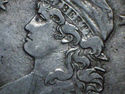 1813 CAPPED BUST SILVER HALF DOLLAR 50 Cents VF+ t