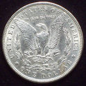 1897 - P  BU SILVER MORGAN DOLLAR - VERY LOW MINTA