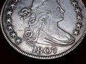 1807 DRAPED BUST SILVER HALF DOLLAR EF XF++ DETAIL