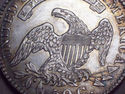 1830 AU DETAILS!!! CAPPED BUST SILVER HALF DOLLAR 