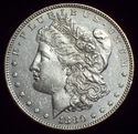 1880 O BU SILVER MORGAN DOLLAR Mirror Surfaces Aut