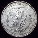 1890 O AU+++ SILVER MORGAN DOLLAR - OLD US KEY DAT