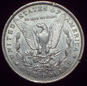 1890 O AU+++ SILVER MORGAN DOLLAR - OLD US KEY DAT