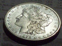 1892 - S Strong AU+ DETAILS SILVER MORGAN DOLLAR -