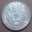 1906 D SILVER BARBER HALF DOLLAR US Coin AU / UNC 