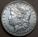 1884 - S  SILVER MORGAN DOLLAR - KEY DATE COIN - H