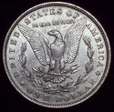 1889 - O  AU+++ SILVER MORGAN DOLLAR - KEY DATE CO