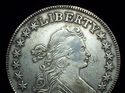 1807 DRAPED BUST SILVER HALF DOLLAR EF XF++/AU DET