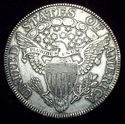 1807 DRAPED BUST SILVER HALF DOLLAR EF XF++/AU DET