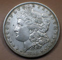 1884 - S  SILVER MORGAN DOLLAR - KEY DATE COIN - H