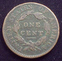 1817 CORONET LARGE CENT Old Antique Authentic Amer