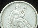 1837 Seated Liberty DIME SILVER Strong AU to UNC D