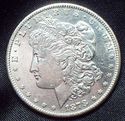 1878 - S  BU SILVER MORGAN DOLLAR nice First Year 