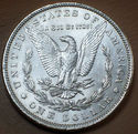 1897 CH GEM / BU SILVER MORGAN DOLLAR - BEAUTIFUL 