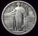 1917 - STANDING LIBERTY QUARTER DOLLAR - SILVER US