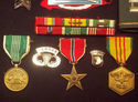 Collection of US Military Vietnam Medals-Bronze St