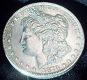 1878 GEM BU SILVER MORGAN DOLLAR - OLD US KEY DATE