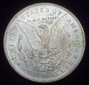 1878 7 over 8 TAIL FEATHERS 7/8 AU DETAILS SILVER 