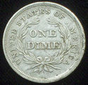 1837 Seated Liberty DIME SILVER Strong AU to UNC D