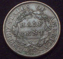 1809 HALF CENT Classic Head Strong XF+ to AU Detai