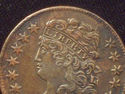 1809/6 1809 over 6 Repunched 9 HALF CENT Classic H