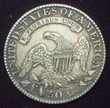 1827 CAPPED BUST SILVER HALF DOLLAR 50 Cents Stron