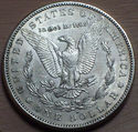 1897 - S AU+ / UNC Details SILVER MORGAN DOLLAR Au