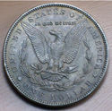 1893 - P SILVER MORGAN DOLLAR Nice AU DETAIL and B