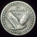 1917 - STANDING LIBERTY QUARTER DOLLAR - SILVER US