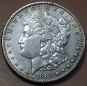 1884 - S  SILVER MORGAN DOLLAR - KEY DATE COIN - H